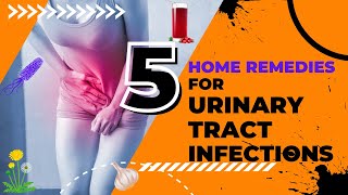 5 Home Remedies for Urinary Tract Infections  UTI Home Remedies  UTIs [upl. by Yemiaj697]