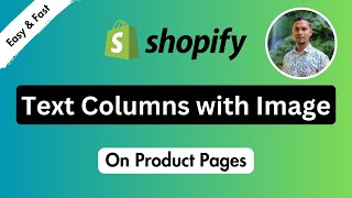 Add Text Columns with Images on Product Page ✅ Shopify Theme Customization [upl. by Norad]