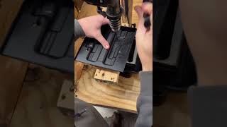 Behind the Scenes  Drilling a JX Tactical Kydex Holster [upl. by Anbul]