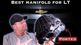 LT2 Intake manifold PORTINGPREPERATION for 6th gen camaro [upl. by Maurice217]