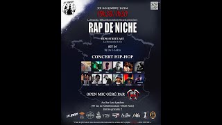 RDV le 2311 pour RapDeNiche [upl. by Ennairda]