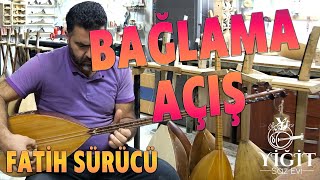 Fatih Sürücü  Bağlama Açış  Yiğit Saz Evi bağlama saz sazimalat sazyapim keşfet [upl. by Breanne976]