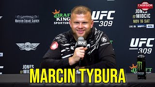 Marcin Tybura Wishes He Had Used 126 Elbows in His Vicious TKO Victory  UFC 309 [upl. by Ahseyk687]