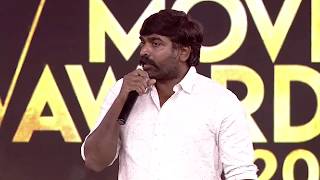 JFW Movie Awards 2019 Promo Vijay Sethupathi powerful speech [upl. by Alohcin]