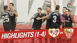 Resumen de Rayo Vallecano vs Sevilla FC 14 [upl. by Casabonne]