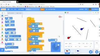 2 player shooting game part 1 in scratch [upl. by Anilemrac]