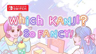 Which Kanji So Fancy Gameplay Nintendo Switch [upl. by Bale]