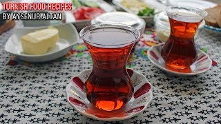 How To Make Turkish Tea amp Breakfast  Everything You Need To Know [upl. by Nanor885]