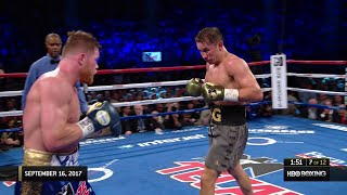 Classic Fight Canelo vs Golovkin 1 [upl. by Stuppy]