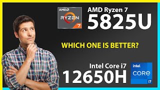 AMD Ryzen 7 5825U vs INTEL Core i7 12650H Technical Comparison [upl. by Nivel646]