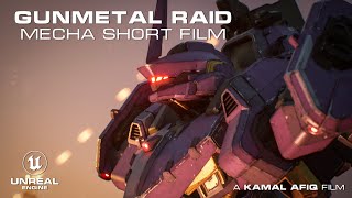 GUNMETAL RAID  Mecha Short Film  Unreal Engine [upl. by Paske584]