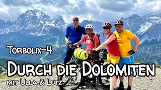 Drei Zinnen und karnischer Höhenweg Vier Mountainbikes in den Dolomiten  Torbolix Teil 4 [upl. by Chapel137]