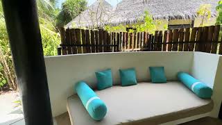 Pool Beach Villa Room Tour  Sun Siyam Iru Fushi [upl. by Preuss]