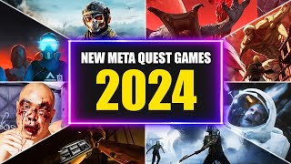 EXCITING NEW Meta Quest Games Coming in 2024 [upl. by Sessylu738]