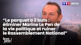 quotMarine Le Pen fait de la politique depuis 30 ans son casier judiciaire est videquot S Chenu｜TF1 INFO [upl. by Audy]