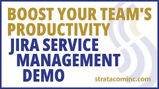 Boost Your Teams Productivity with Jira Service Management JSM Demo [upl. by Kletter]