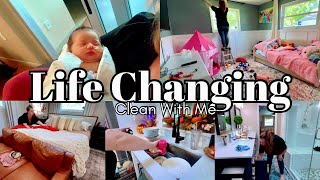 LIFE CHANGING UPDATE CLEAN WITH ME  GET IT ALL DONE CLEANING MOTIVATION  HOMEMAKER MOTIVATION [upl. by Ailiec694]