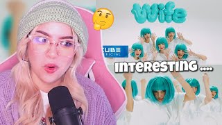 REACTION GIDLE  Wife Official Music Video [upl. by Sayette372]