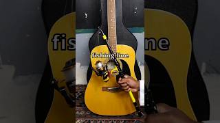 Fishing Line Guitar Strings guitar [upl. by Lalita]