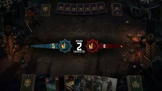 GWENT Nilfgaard Vs Skellige WIN [upl. by Ardnyk502]