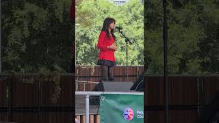 Grown Up Christmas List  Juliana Carvajal Live at Tumbalong Park Sydney [upl. by Assereht245]