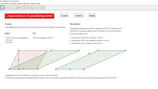 L’equivalenza di parallelogrammi [upl. by Gabbey]