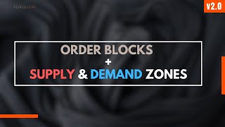 Order blocks  Supply amp Demand zones simplified amp explained for beginners at any level  v20 [upl. by Nairrod]