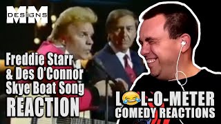 FIRST TIME WATCHING Freddie Starr and Des OConnor Skye Boat Song LOLOMETER REACTION [upl. by Acinot408]