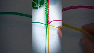 How to Create a Colorful Macramé Bracelet in Minutes [upl. by Hoag983]