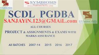 SCDL ASSIGNMENT SCDL LOGIN SCDL LATEST SOLVED PAPER SCDL PROJECT REPORT MBA PROJECT REPORT NEWS [upl. by Olra]