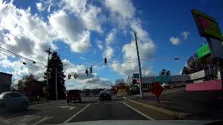 Driving in North Providence Rhode Island [upl. by Hewet]