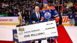 Connor McDavid DOMINATES in AllStar Skills Challenge [upl. by Salvidor]