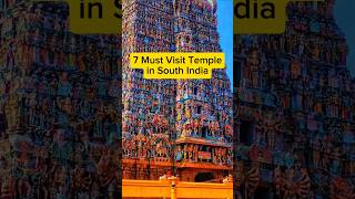 7 Must Visit Temple in South India shorts travel [upl. by Ramled604]