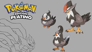 Como Conseguir a Starly Staravia y Staraptor  Pokémon Platino [upl. by Marshal]