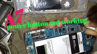 Samsung Galaxy A7 Power On Without Power Button sm a710fd [upl. by Lever863]