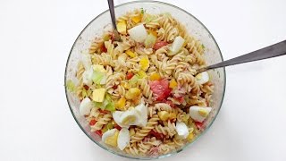 Pasta salad with eggs gluten free [upl. by Cissiee]