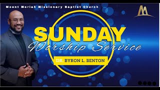 Sunday Morning Worship with Dr Byron Benton Mar 24 2024 1000 am [upl. by Aenahs]