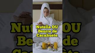 Tartine Nutella vs Tartine beurre de cacahuète nutella beurredecacahuète tartine bienetre [upl. by Azmuh976]