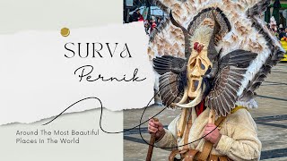 Surva  Pernik  2024  International Festival of Masquerade Games [upl. by Secor80]