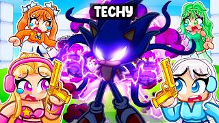 Techy Turns Into DARK Sonic In Roblox Rivals… [upl. by Lemor557]