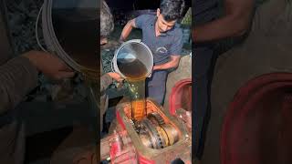 Expert machanic gear oil change easily skills ytshorts ytshorts trending shorts trending yt [upl. by Nnaes515]