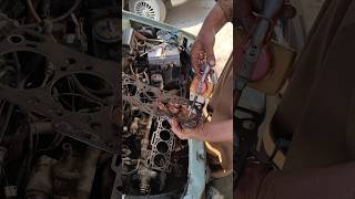 Engine head gasket install [upl. by Aynosal]