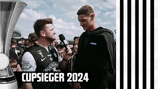 CupFinale 2024 Interview mit Kjell Scherpen [upl. by Eillib]