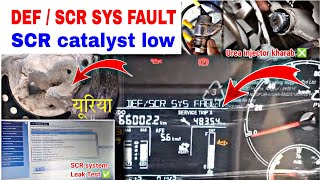 Reductant Consumption too High  DEF problem P20F500  DEF  SCR SYSTEM FAULT [upl. by Auburn]