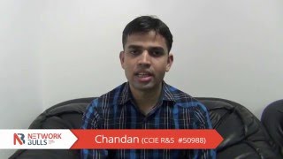 Chandan Clears CCIE RampS 50988 in 1st Attempt  Network Bulls Reviews [upl. by Hannad]