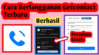 Update ‼️Cara Berlangganan Getcontact Premium  Getcontact Premium [upl. by Finstad627]