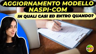 Aggiornamento modello NASpICOM📑 In quali casi ed entro quando [upl. by Akital]