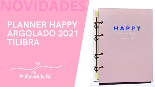 Planner Happy Argolado Tilibra 2021 [upl. by Notled633]