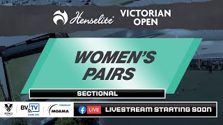 VO2023  Womens Pairs  Sectionals  BraybrookDraffen vs RichardsHackett [upl. by Tu]