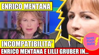 ENRICO MENTANA ATTACCA LILLI GRUBER NUOVA STOCCATA IN DIRETTA [upl. by Philbin763]